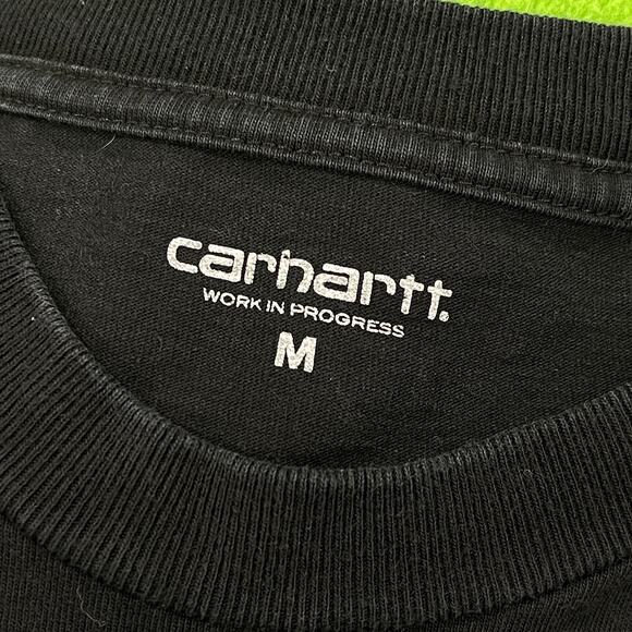 Carhartt WIP Work In Progress Underground Sound Black Tee T Shirt Size M - Picture 3 of 5